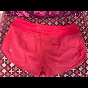 speed up hot pink shorts!